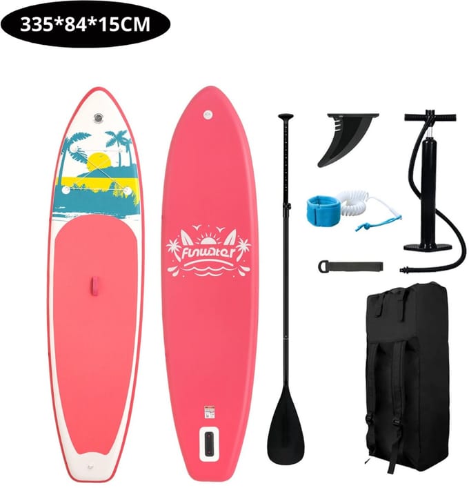 Livano Sup Board - Opblaasbaar - Supboard - Sup Boards - Paddle - Kayak - Inclusief Accessoires - 335cm