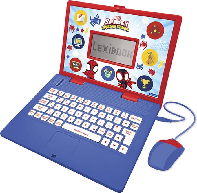 Ordinateur portable éducatif bilingue Spidey and His Amanzing Friends (FR/EN)