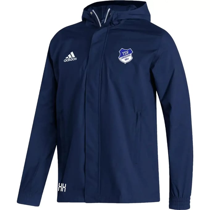 adidas Performance Entrada 22 All-Weather Jack - Heren - Blauw- L