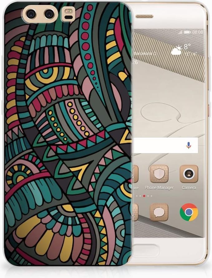 Huawei P10 Plus TPU bumper Aztec