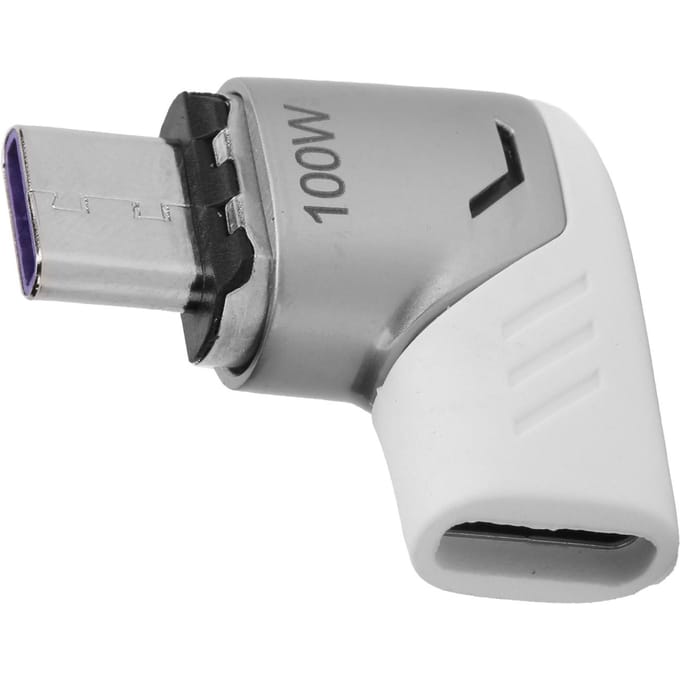 Adaptateur Magnétique TypeC KUULAA 100W Charge Connecteur à Angle Droit pour Téléphone Tablette