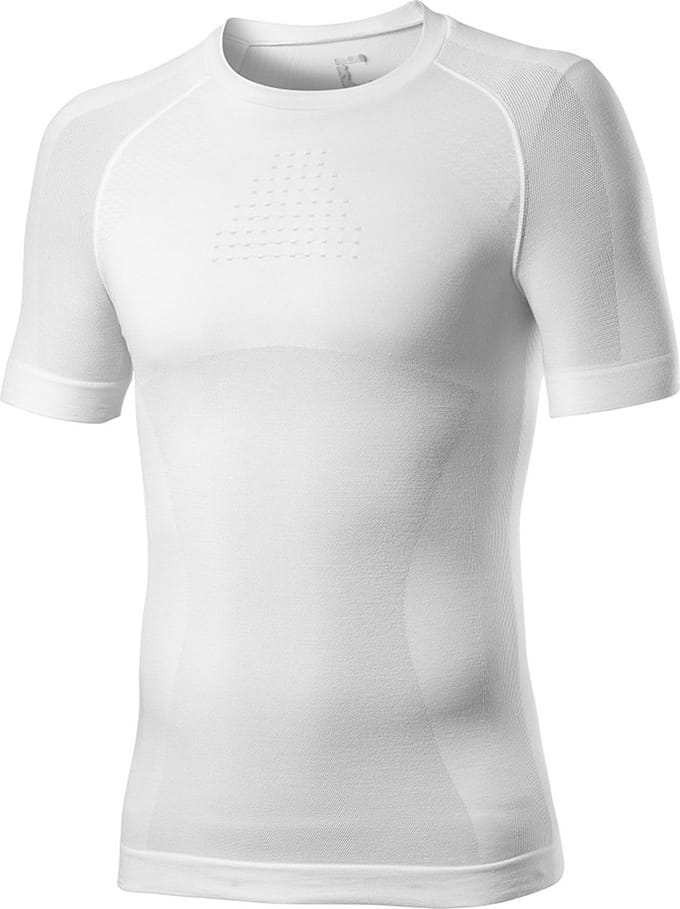 Castelli Core Korte Mouwen Basislaag Wit S-M Man