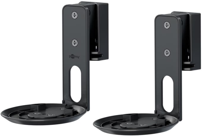 Goobay Luidspreker muurbeugel Modern Era 1 Flex, compatibel met de Sonos Era 100, zwart