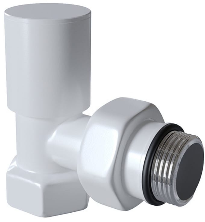 Radiva Radiator aansluitset 1/2'' - Wit