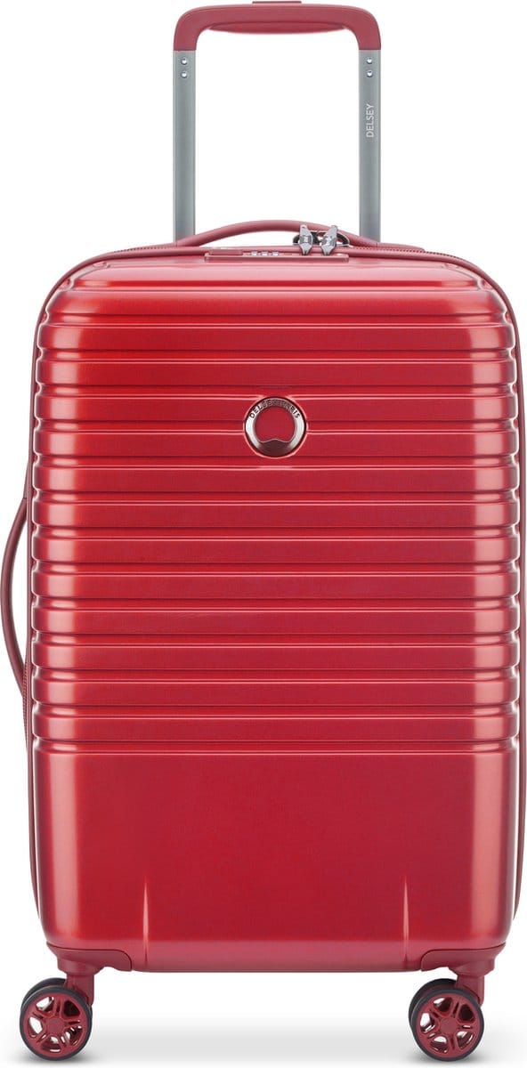 Delsey Caumartin Plus handbagage koffer 55 cm met TSA slot en SECURITECH® 2 – Red