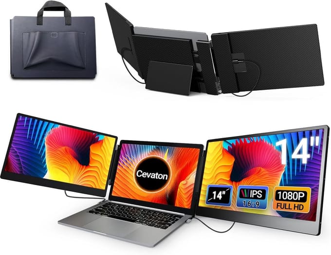 Portable Monitor - Draagbare Scherm - Uitbreider - Full HD - Scherm