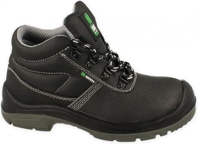 Verona High Green S3 Security | Zwart/groen | Maat: 36
