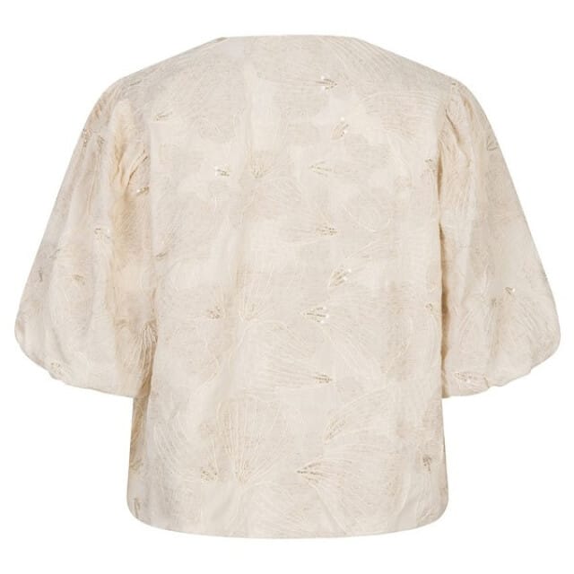 Esqualo top SP26-28005 - Ecru