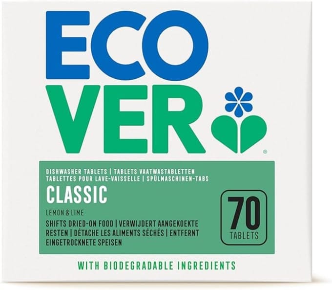 Ecover Classic Vaatwastabletten Limoen & Citroen - 70 stuks