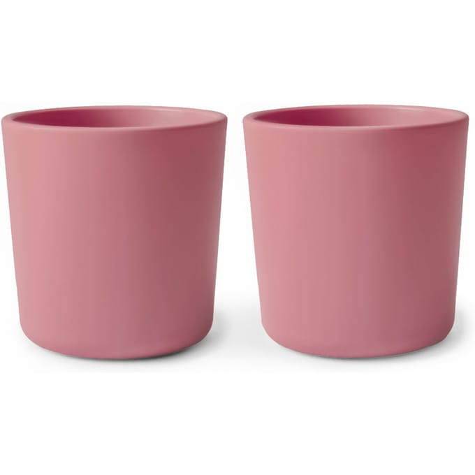 Mushie bekers dusty rose