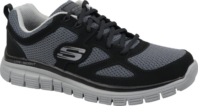 Skechers Burns 52635 BKGY, maat 41,5