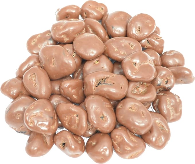 De Kruidenbaron - Choco rozijnen melk jumbo - zak 250 gram