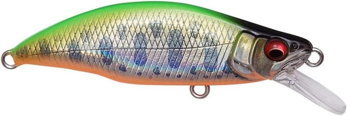 Vis Lokaas - Kunstaas - Vissen - Zinkend met ratel - 63cm - Limegroen