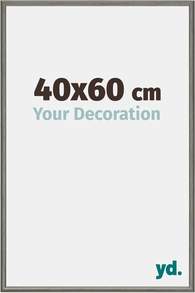 Your Decoration - Fotolijst 40x60 cm - Aluminium - Mercury Structuur - New York