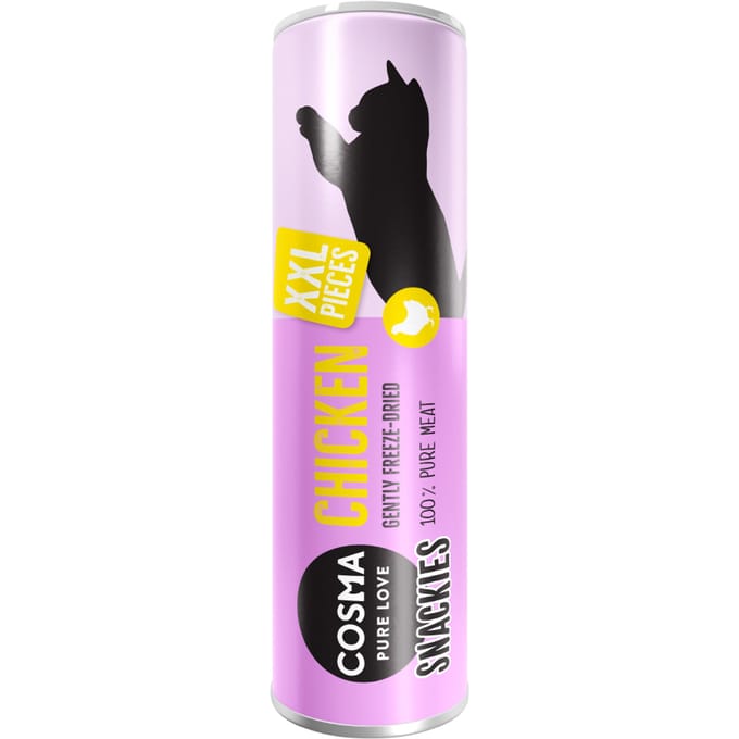 30g Snackies XXL Gevriesdroogde Kip Cosma Kattensnacks