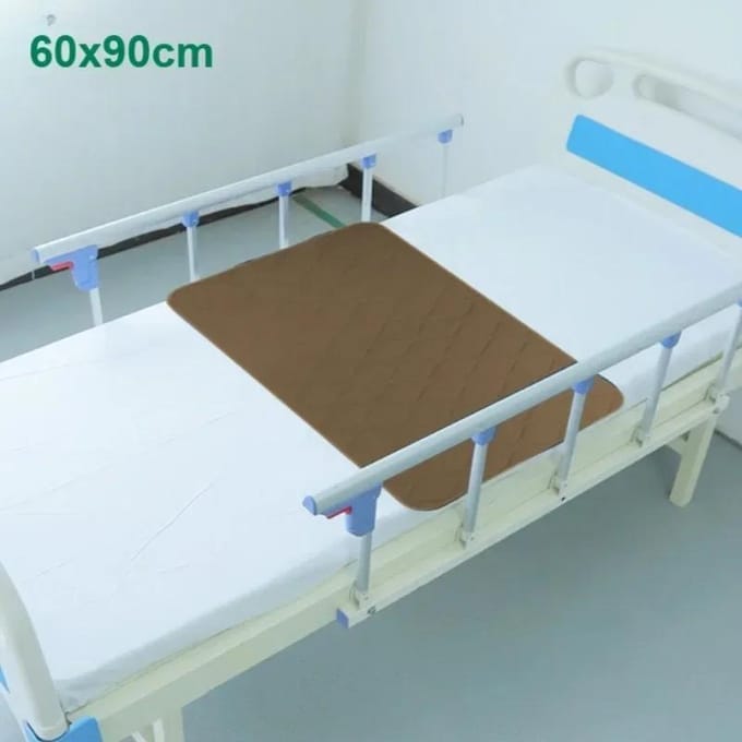 Alèse de lit imperméable lavable pour adultes âgés Épaisse Imperméable Réutilisable Couche Matelas Paralysé Alité