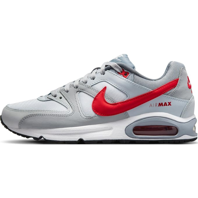 Nike Air Max Command Blanc Rouge Université Baskets Homme Pure-Platinum 629993-106 40