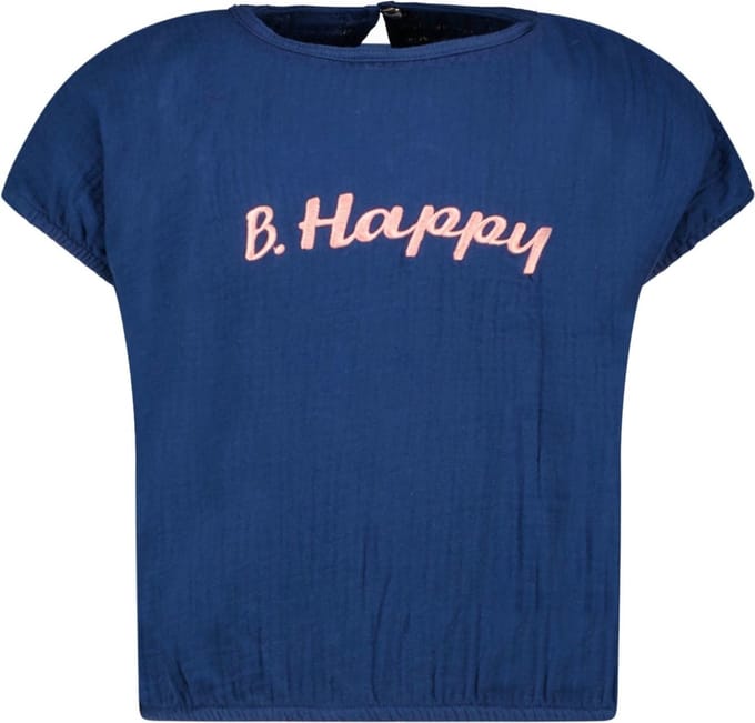 B.Nosy - T-Shirt - Lake Blue - Maat 110