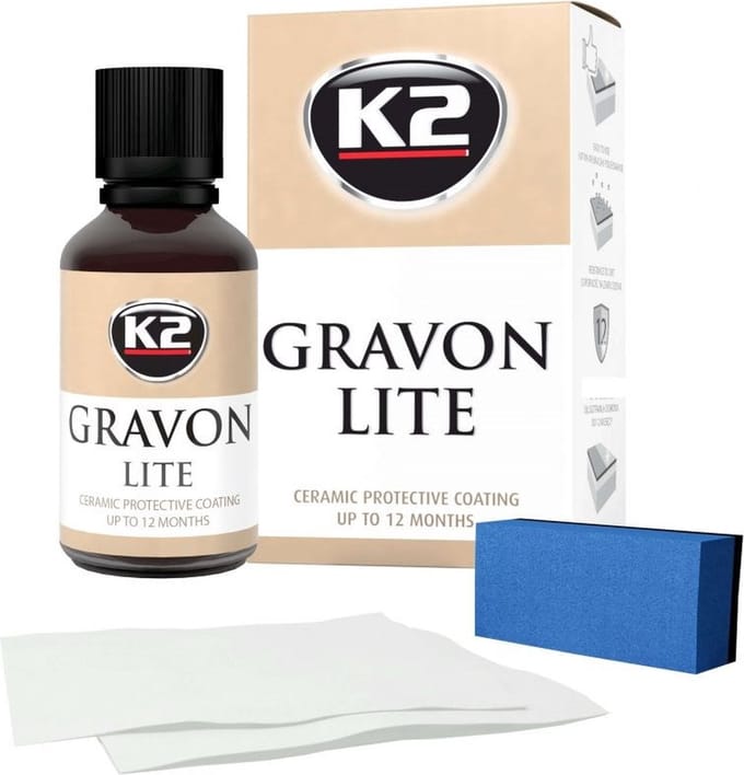 K2 Gravon Lite - Keramische Beschermlaag - 50 ml - Langdurige Bescherming - Hydrofobe Effect