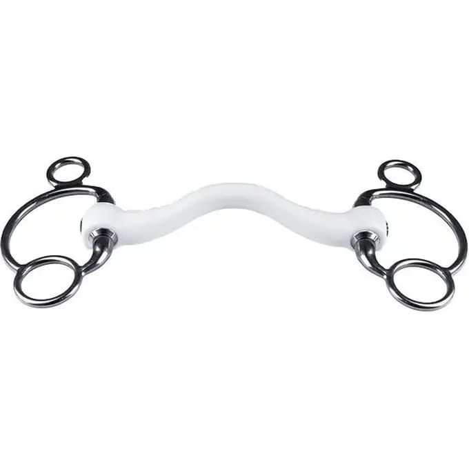 Mors pessoa voor paard met canon Trust Inno Sense Eggbutt Port Medium 15