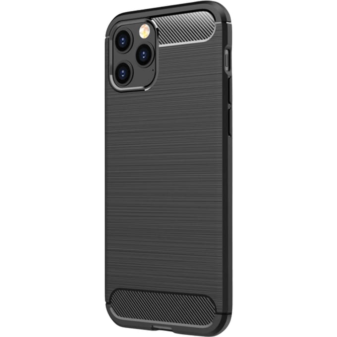 Mocaa iPhone 12 Pro Max Hoesje Schokbestendig Slank Zwart