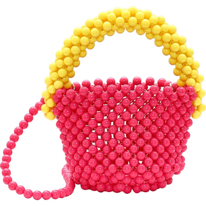 Mymo Handtas Dames Roze Geel Veelkleurig