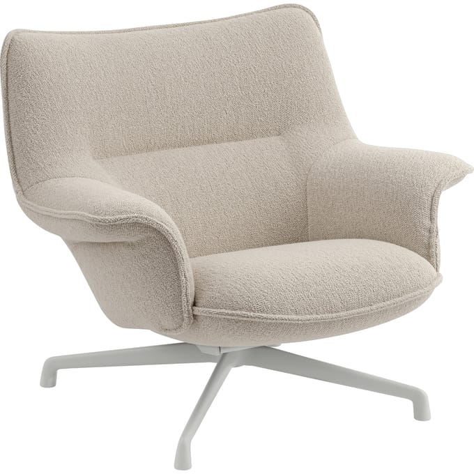 Muuto Doze Lounge Stoel Low Back Draaibaar - Hearth 7