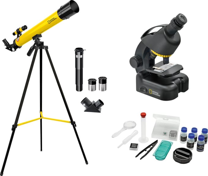 National Geographic Telescoop- en Microscoopset voor Kinderen incl. Accessoires