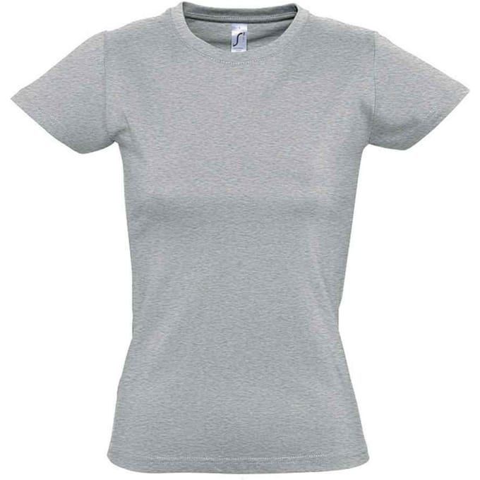 SOLS Dames/Dames Imperial T-shirt (Grijze Melange)