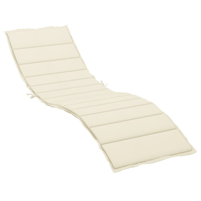 vidaXL - Ligbedkussen - 200x70x3 - cm - oxford - stof - crèmekleurig