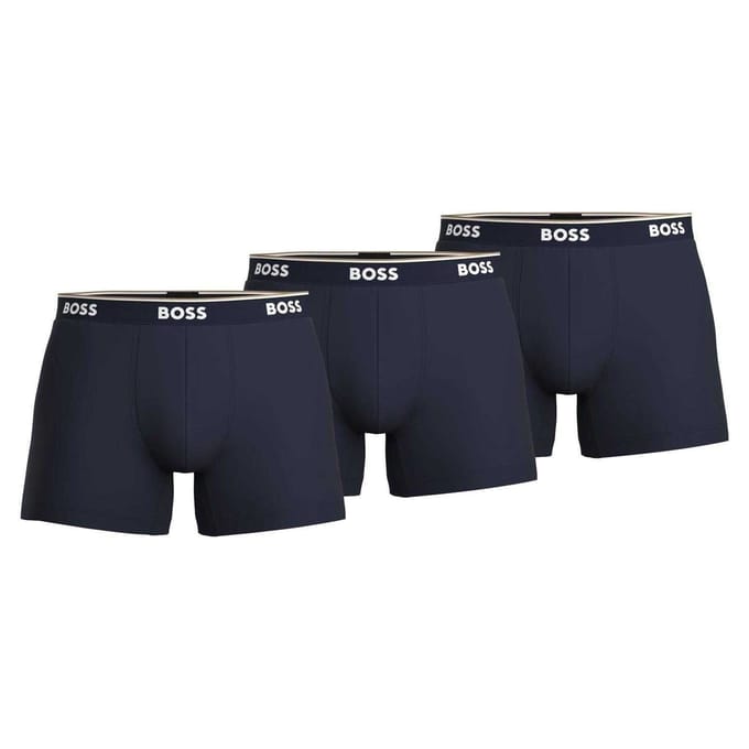 Boss Heren Boxershort (Pakket van 3) (Marine)