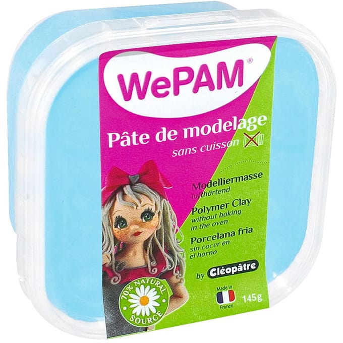WePAM, luchtverharding Modelleerklei - Azure