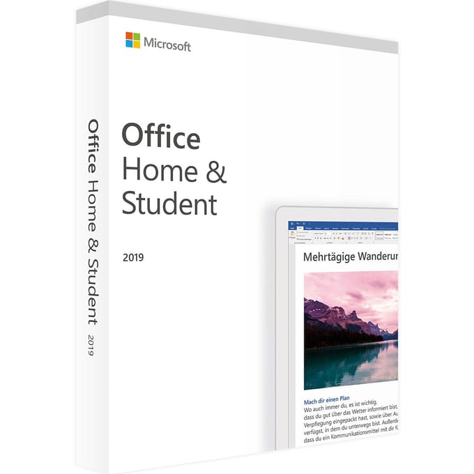 Microsoft Office 2019 Home and Student Windows/MAC Mac OS