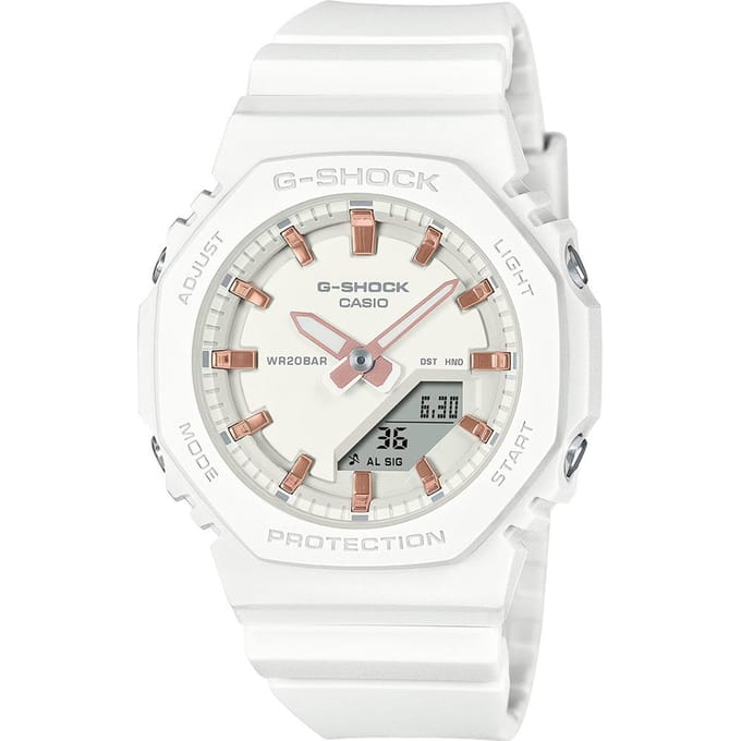 Casio G-Shock GMA-P2100M-7AER Horloge - Kunststof - Wit - Ø 40 mm