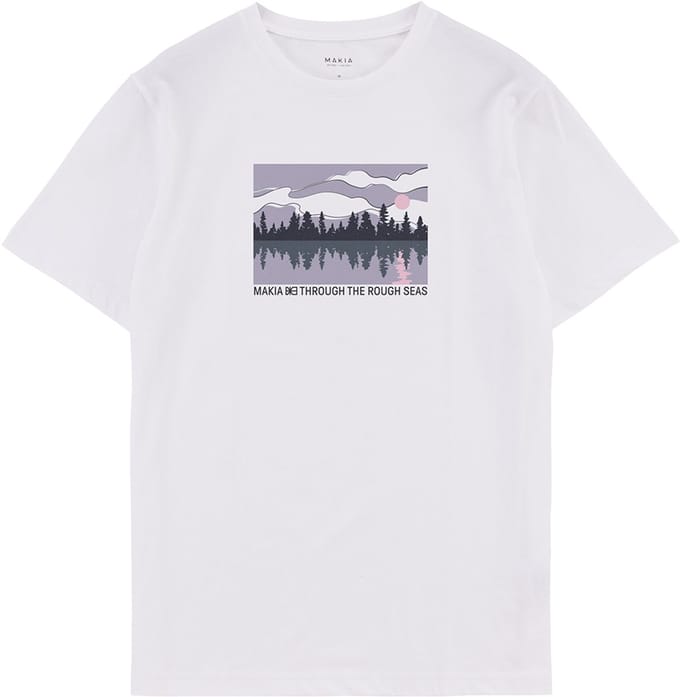 Makia Shoreline T-shirt Met Korte Mouwen Wit M Man