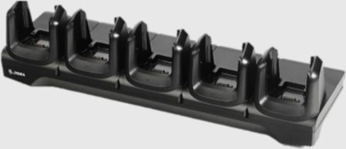 Zebra ShareCradle 5Slot - Handheld-Ladestation - Ausgangsanschlüsse: 5 - für Zebra MC3300 Premium, MC3300 Premium Plus, MC3300 Standard