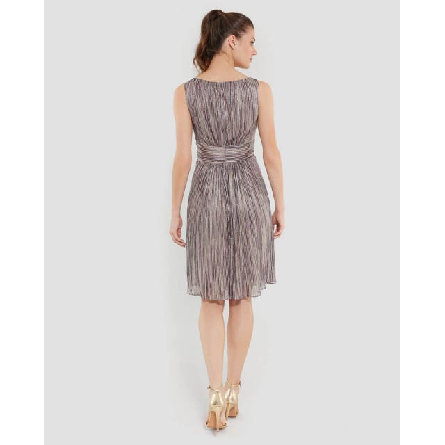 Cocktailjurk met effectgaren