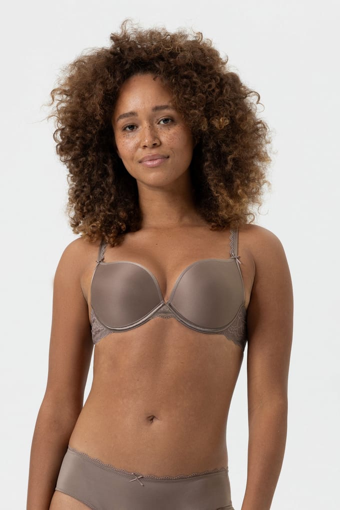 Push-up beha | Memory foam Serie Amorous Milk`n Coffee