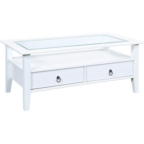 INTER LINK Salontafel (Wit, 115 x 60 x 45 cm)