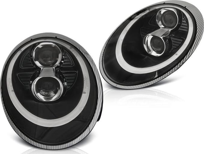 Koplampen Xenon PORSCHE 911 (997) 04-09 ZWART HID