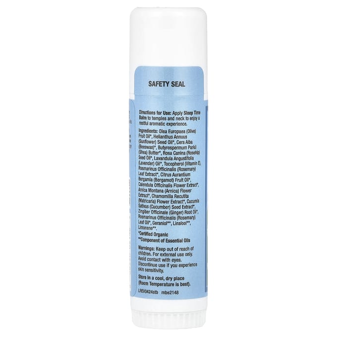 Sierra Bees, Baume pour le sommeil en bâton, lavande et camomille, 0,6 oz (17 grammes) white