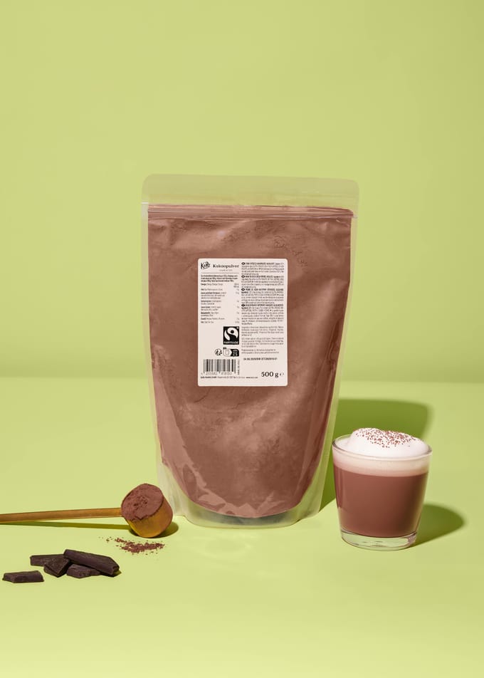 Fairtrade cacaopoeder sterk ontvet | 500 g