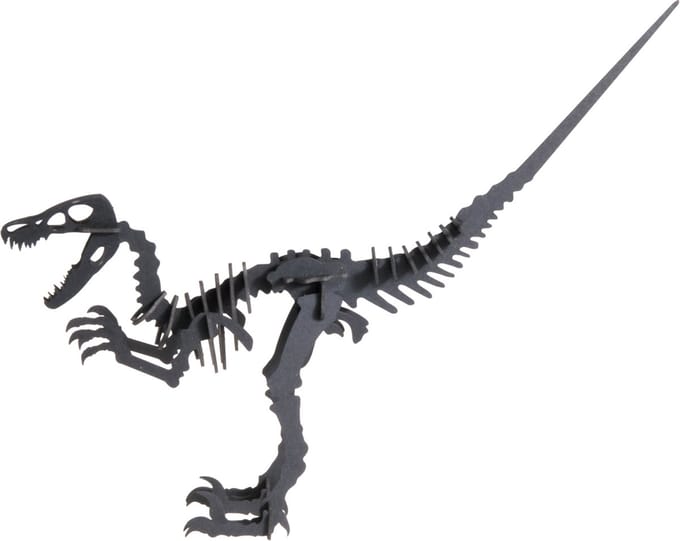 FRIDOLIN 3D Papieren Model - Velociraptor.