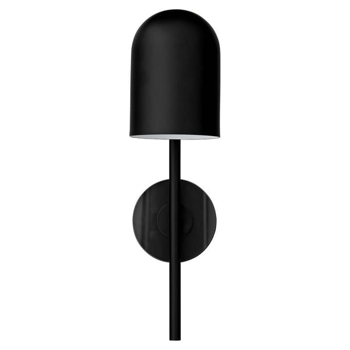 AYTM wandlamp Luceo, zwart, met stekker
