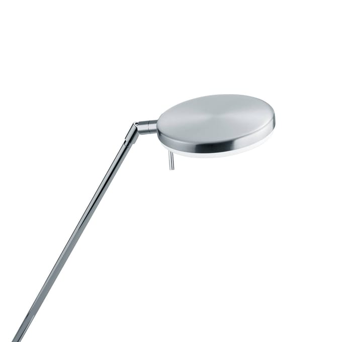 HELL Vloerlamp Omega, CCT-technologie, nikkel