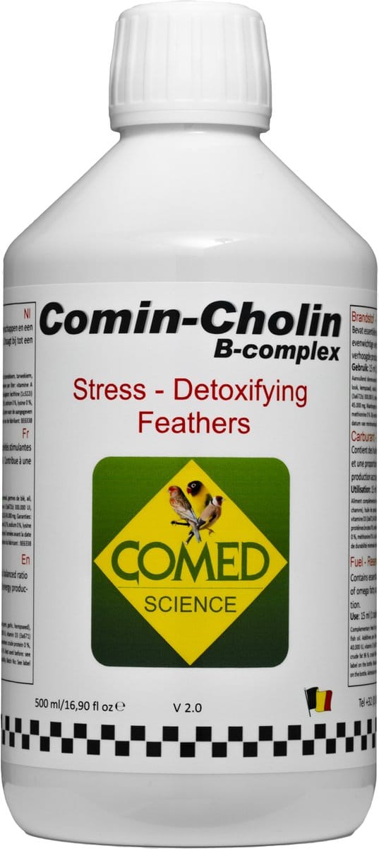 Comed Comin-Cholin B-Complex 500ml - voor postduiven