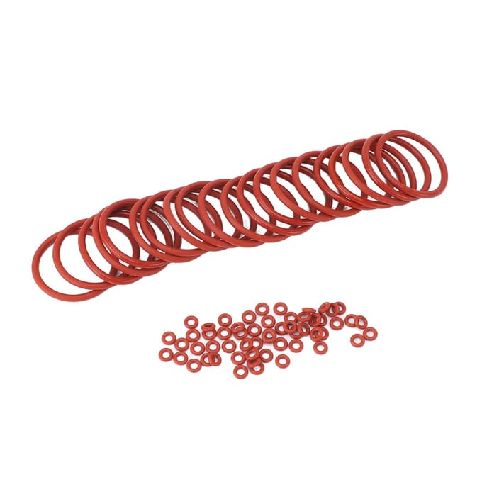 120 pièces Joint torique de machine à café Résistance haute température Étanche Silicone Joint de groupe d'infusion pour brown
