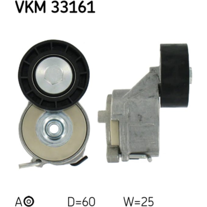 Spanpoelie, V-riem SKF VKM 33161