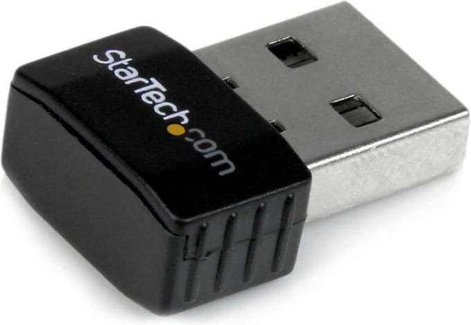 StarTech.com USB300WN2X2C USB 2.0 300 Mbps Mini Wireless N Network Adapter - 802.11n 2T2R WiFi Adapter