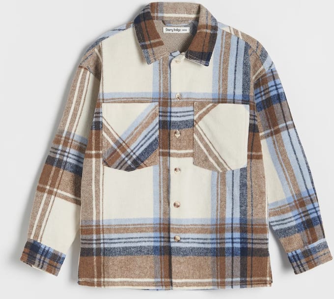 Jongens / Kinderen Overhemd / Shirt | Lange mouw | Flanel | Maat 170